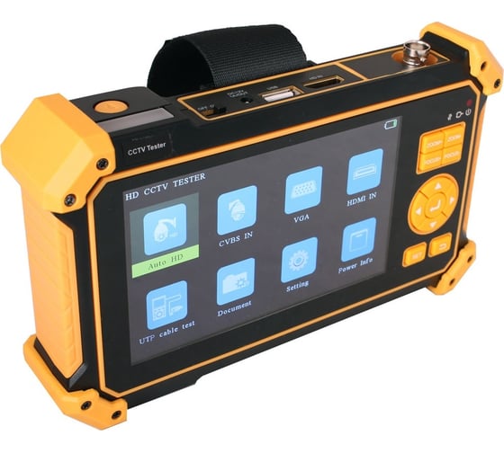 Изображение товара Универсальный монитор-тестер Tezter TSH-H-5 AHD/CVI/TVI/CVBS-видеосистем mt0269