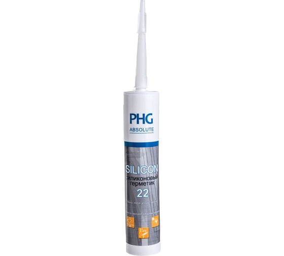 Изображение товара Силиконовый герметик PHG Absolute Silicon прозрачный 280 ml 448744