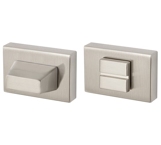 Изображение товара Поворотная ручка ARMADILLO WC-BOLT BK6 UCS SN-3 Матовый никель 41159