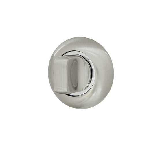 Изображение товара Поворотная ручка ARMADILLO WC-BOLT BK6-1SN/CP-3 матовый никель/хром 13776