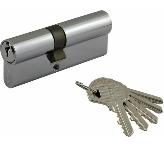 Изображение товара Цилиндровый механизм НОРА-М ЛУ-80 45-35 хром 12677