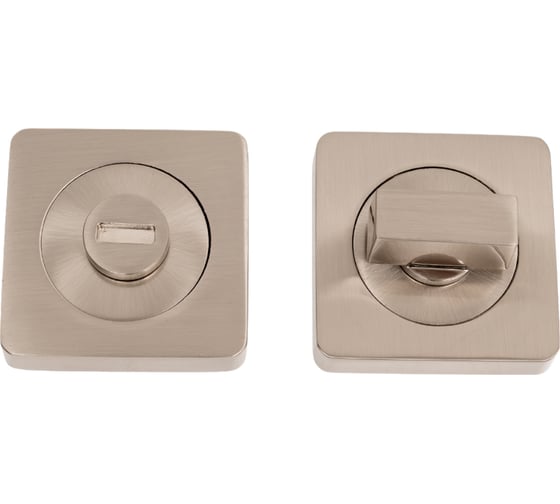 Изображение товара Поворотная ручка ARMADILLO WC-BOLT BK6/SQ-21SN-3 матовый никель 20413