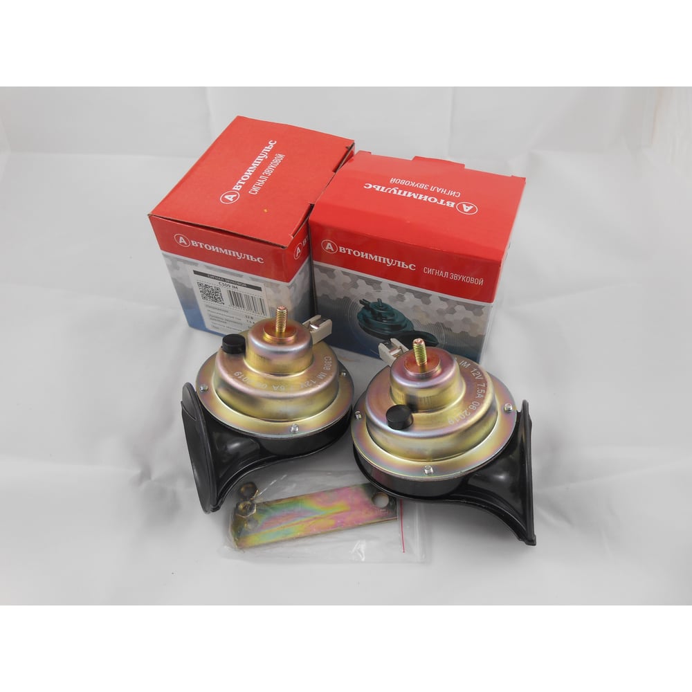 Изображение товара Звуковой сигнал на авто 12 В Autoimpuls ВАЗ-2106, УАЗ, 2 тона, максимум 118 дб