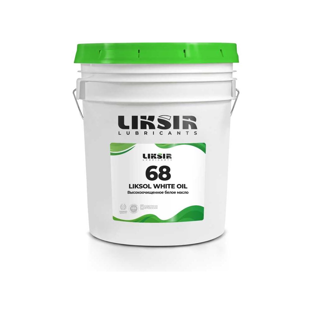 Изображение товара Белое минеральное масло LIKSIR LIKSOL WHITE OIL 68 20л