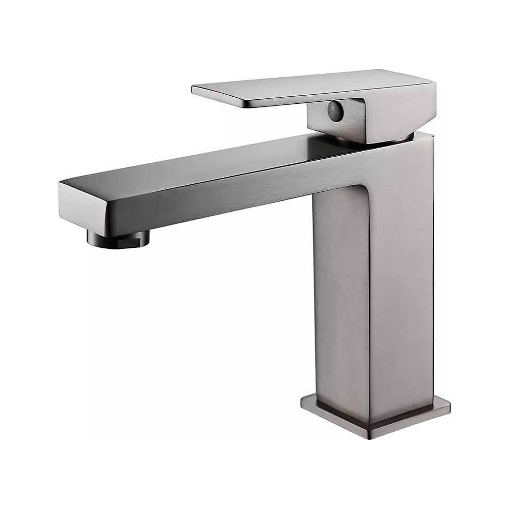 Изображение товара Смеситель для умывальника Shevanik S9601T современный латунь оружейная сталь