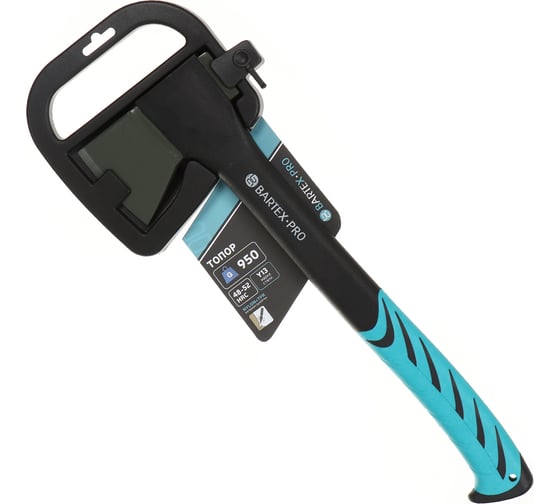 Изображение товара Универсальный топор BARTEX рукоятка фибергласовая, обрезиненный, 0.95 кг, 470 мм 364692