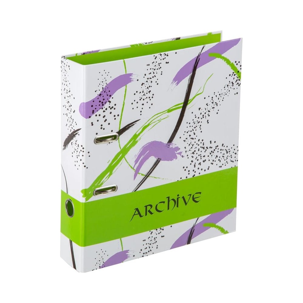 Изображение товара Папка-регистратор Attache Archive 75 мм ламинированная, зеленая, A4