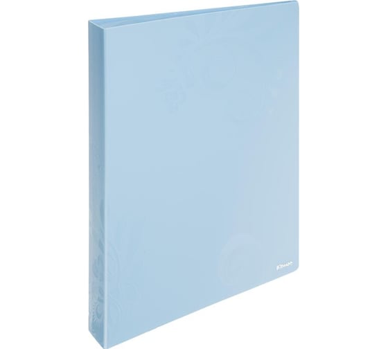 Изображение товара Файловая папка Комус 20 файлов А4, русская серия, arctic, голубой, 900 мкм, внутренний карман 1898388