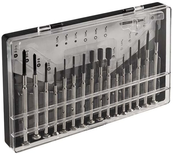 Изображение товара Набор часовых отверток REXANT 16 предметов ht-16 12-6051