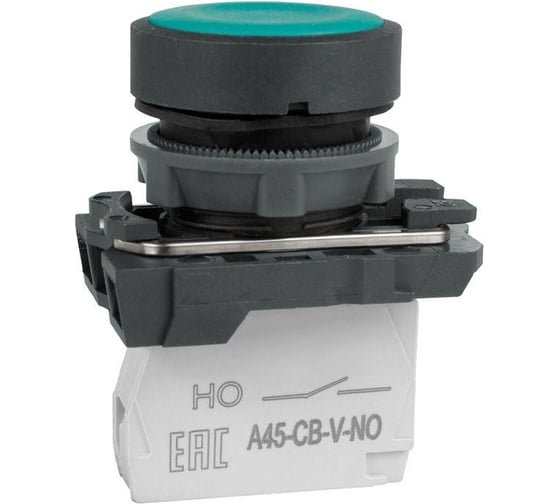 Изображение товара Кнопка КЭАЗ OptiSignal D22 C5-P-310 зеленая пластик 1НО XB5AA31 -14шт 332181