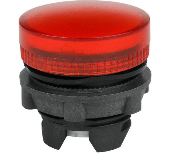 Изображение товара Головка сигнальной лампы КЭАЗ OptiSignal D22 A5-L-4 красный, пластик ZB5AV043 332302