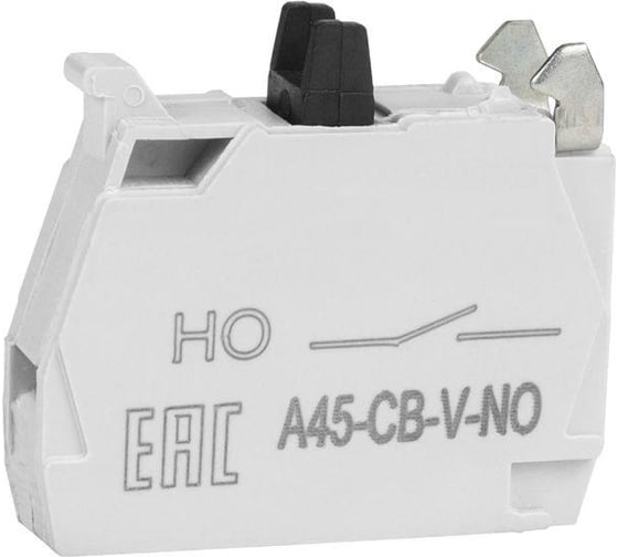 Изображение товара Блок контактный OptiSignal D22 A45-CB-V-NO 1НО винтовой зажим ZBE101 10 шт. КЭАЗ 332200