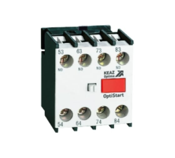 Изображение товара Контактный блок КЭАЗ OptiStart K-FX-1022 фронтал. 2НО+2НЗ для F-09..(A)F-150 и FR 335324