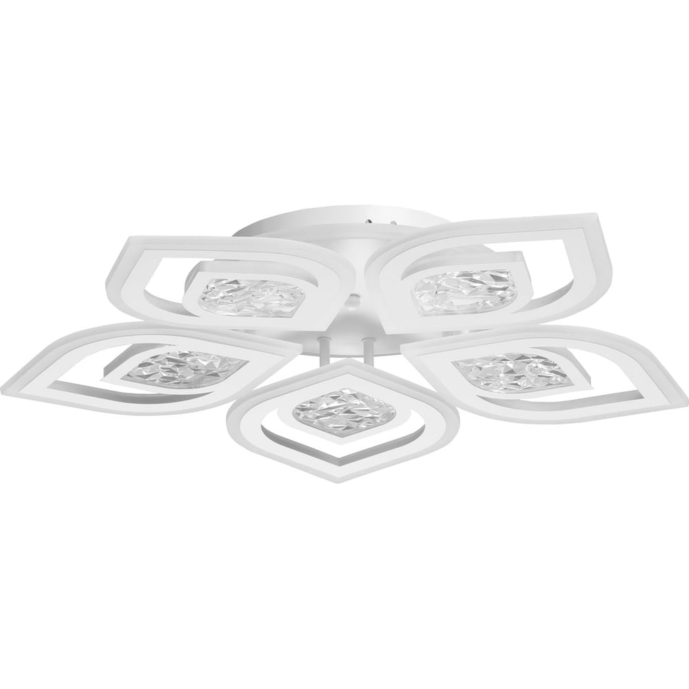 Изображение товара Люстра De City Мадлен 75+16W LED 220V с пультом современный дизайн белая