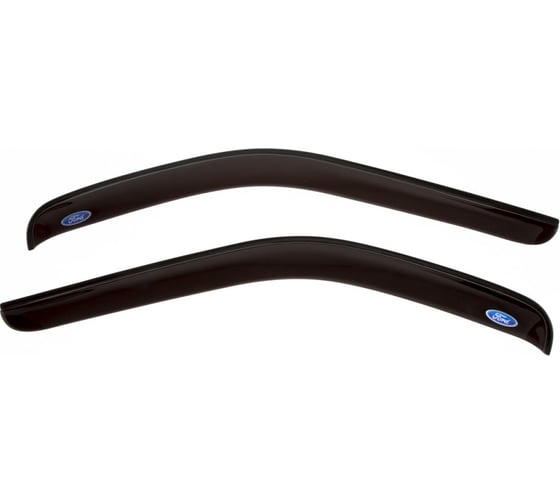 Изображение товара Дефлектор окон Rein 2 шт. FORD TRANSIT 2014- мик-бус, фургон., накладной, скотч 3М REINWV903