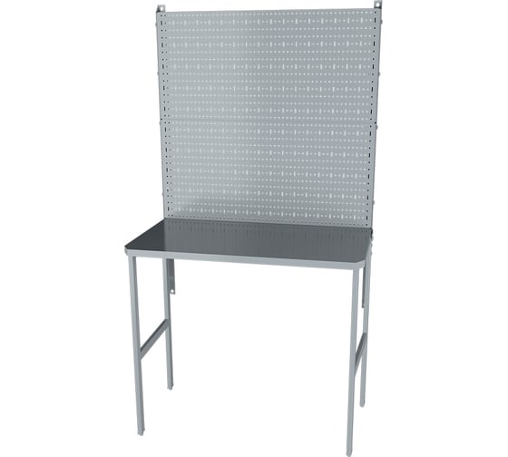 Изображение товара Откидной верстак Сорокин Small оцинкованный, перфорация 1 м 35.613