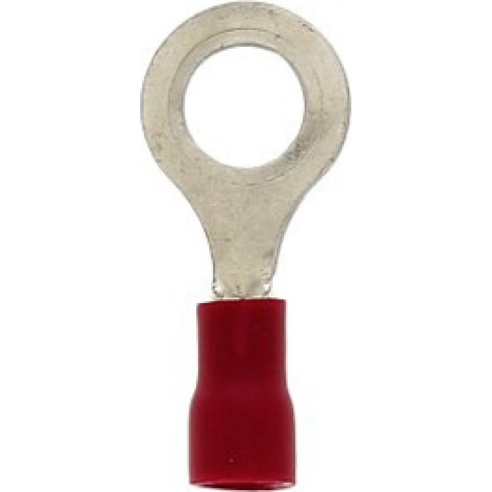 Кольцевой изолированный наконечник EKF бусы на ёлку 2 7 м d 10 мм кольца красный