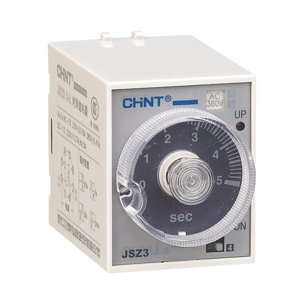 Изображение товара Реле времени CHINT JSZ3A-A для автоматизации задержки включения 5 сегментов