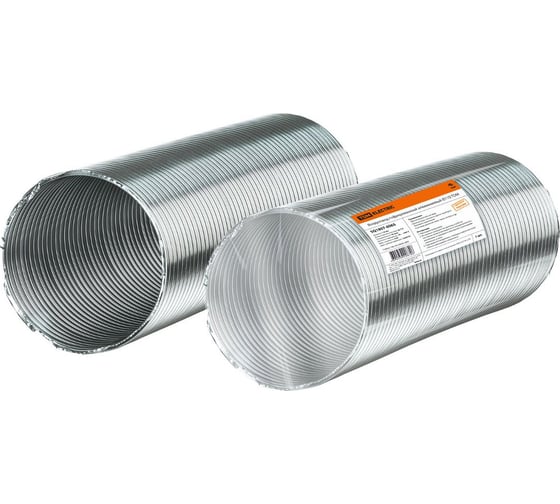 Изображение товара Воздуховод гофрированный алюминиевый TDM ELECTRIC 110 (1шт/3 метра) SQ1807-0065