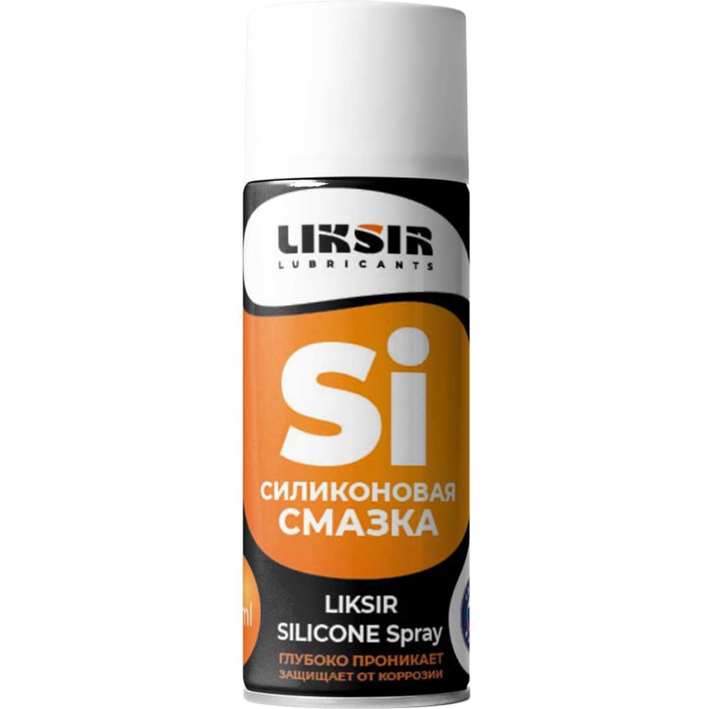 Изображение товара Силиконовая смазка LIKSIR SILICONE Spray 520 мл для резины и металла