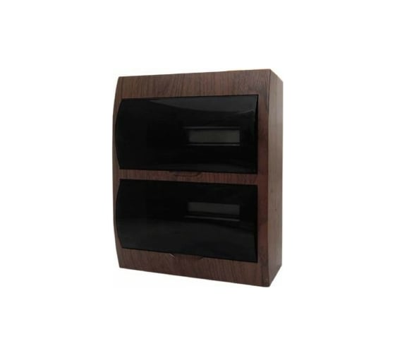 Изображение товара Распределительный щит EKF навесной ЩРН-П-24 темное дерево IP41 PROxima pb40-n-24-dark