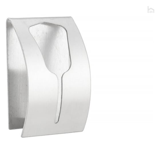 Изображение товара Крючок для полотенца на смоклеящейся основе UniStor LEAF материал: нержавеющая сталь, размер: 5x7.5x2.3 см 213014