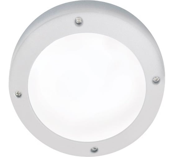 Изображение товара Накладной светильник Ecola b4139s Gx53, led, ip65, матовый, круг, алюминий, 1 x gx53, белый, 145x145x65 FW53SSECS