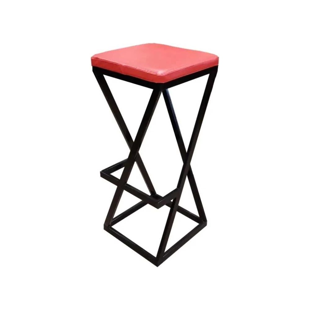 Изображение товара Барный табурет NEW VICTORIA Лофт черный-красный 980 современный стиль