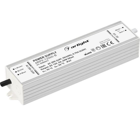 Изображение товара Блок питания Arlight ARPV-12060-B 1шт 020006(1)