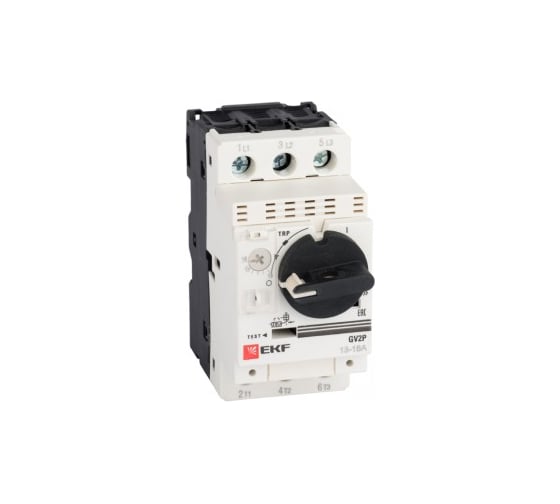 Изображение товара Автомат пуска двигателя EKF GV2P 1,0-1,6 А PROxima SQ gv2p06-pro