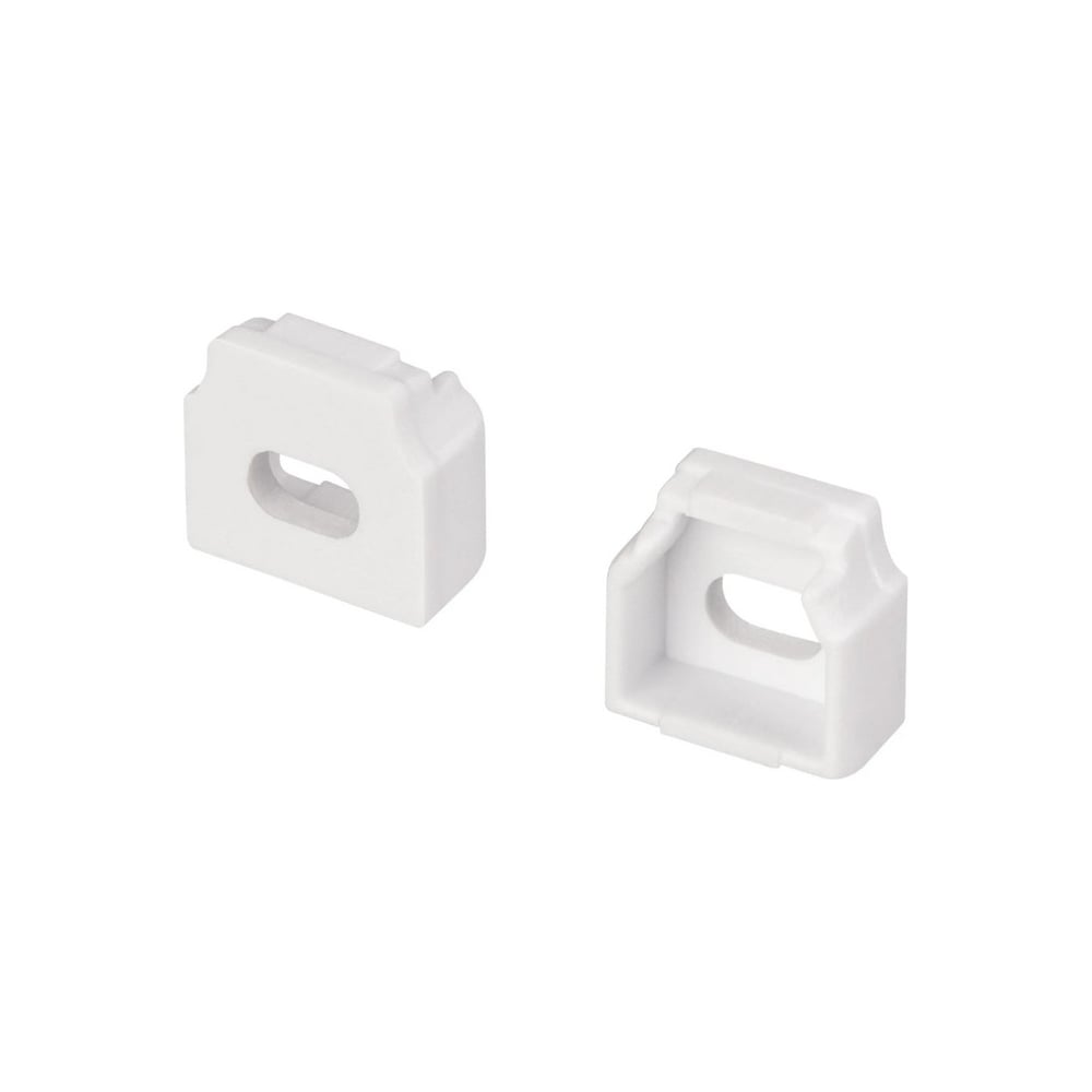 Изображение товара Заглушка Arlight FANTOM-W12 для профиля белая пластиковая 2 шт
