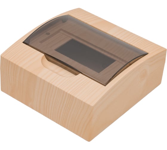 Изображение товара Распределительный навесной щит EKF ЩРН-П- 8 PROxima IP41 светлое дерево pb40-n-8-light