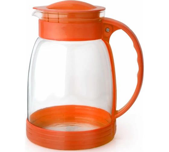 Изображение товара Стеклянный кувшин appetite 2 л, оранжевый T-650/OR