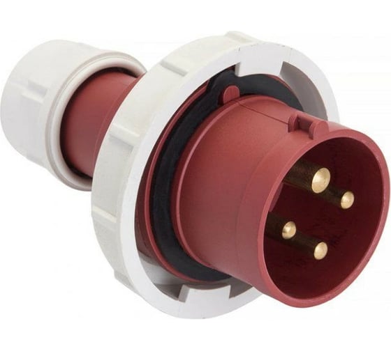 Изображение товара Переносная вилка EKF 0242 3Р+РЕ 32А 380В IP67 PROxima ps-0242-32-380