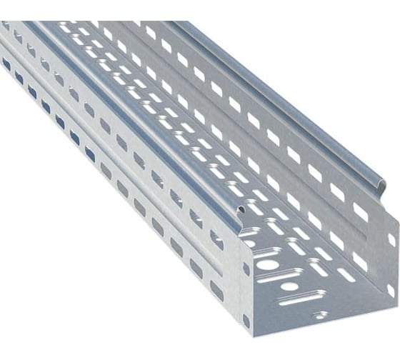 Изображение товара Перфорированный металлический лоток EKF 100х100х3000-0,7мм 2 шт по 3 м L10010001