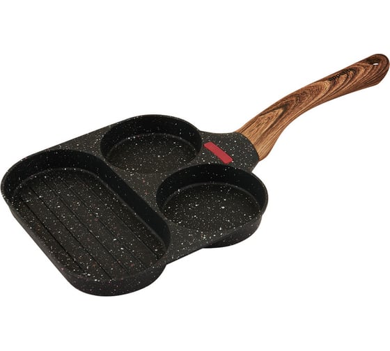 Изображение товара Сковорода с антипригарным покрытием appetite 19 см, для завтраков, nordic stone NO2191