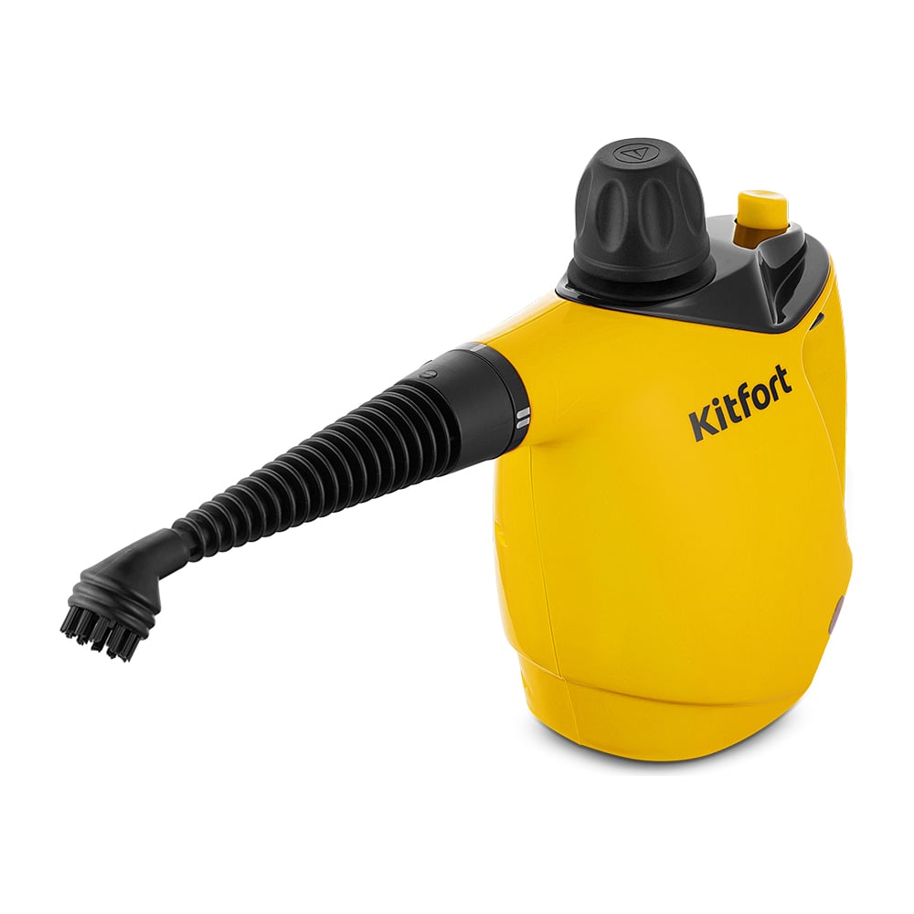 Изображение товара Пароочиститель Kitfort черно-желтый КТ-9140-1