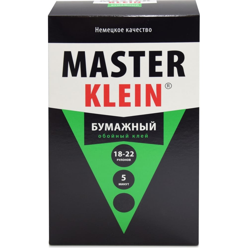 Обойный клей для бумажных обоев Master Klein клей master klein