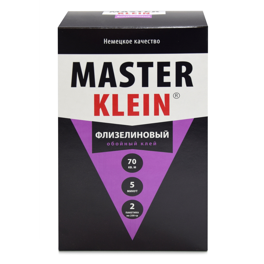 Обойный клей для флизелиновых обоев Master Klein водо морозостойкий полимерный клей master klein