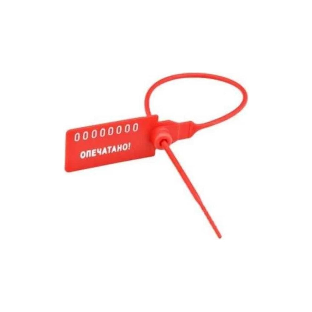 Изображение товара Пластиковая пломба HLT Универсал 385x22 100 шт жёлтая надежное запорное средство