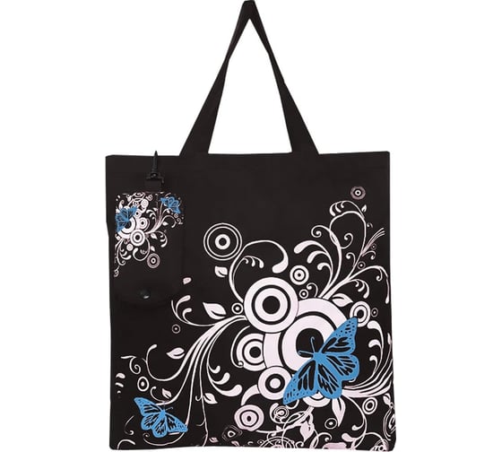 Изображение товара Складная эко-сумка SOLARIS черная S5704