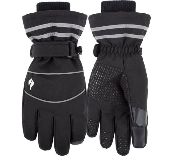 Изображение товара Мужские термоперчатки Heat Holders WORCFORCE REFLECTIVE, M/L, black BSGH105MLBLK
