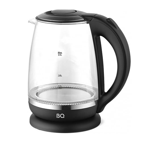 Изображение товара Чайник BQ kt2049g черный 86196747