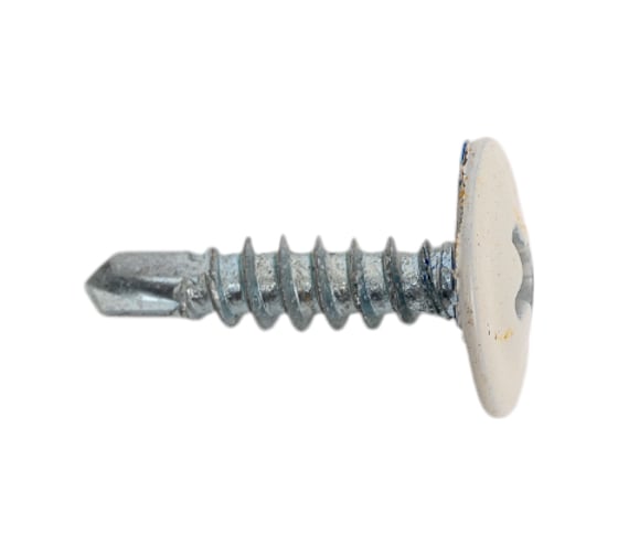 Изображение товара Прессшайба крепежная техника серо-белый, 4.2х16 мм, RAL 9002 сверло, 1000 шт. 1000226 БК