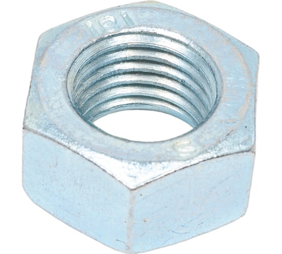 Изображение товара Шестигранная гайка крепежная техника DIN 934 М30, цинк, пакет 8 шт. 4932мм