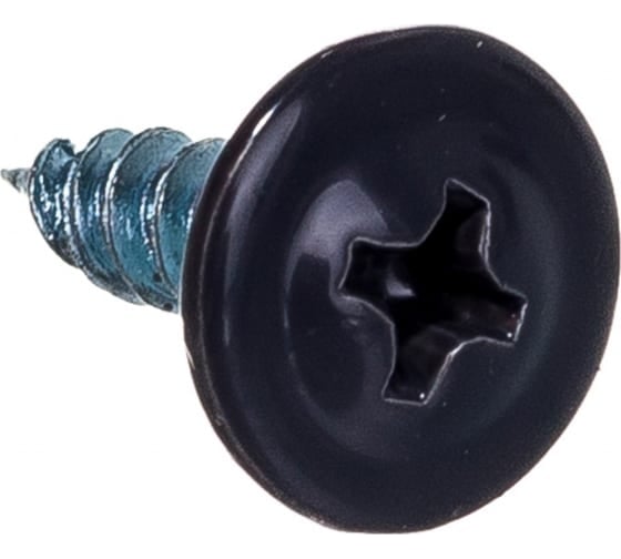 Изображение товара Прессшайба крепежная техника серый графит, 4.2х16 мм, RAL 7024 острая, 1000 шт. 1000100 БК