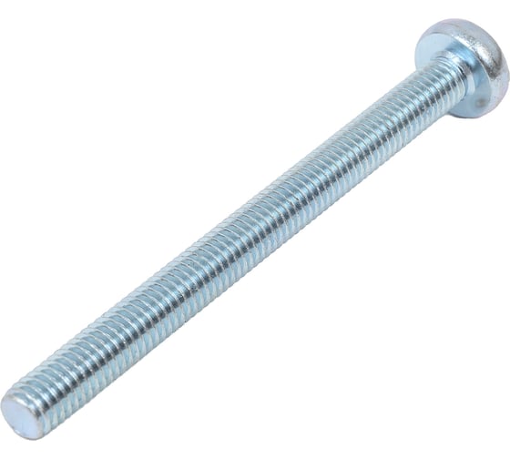 Изображение товара Винт с полуцилиндрической головкой крепежная техника DIN 7985 8x90 мм, цинк, 50 шт. 495128