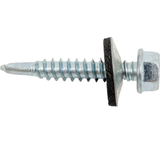 Изображение товара Кровельный саморез Качественный КРЕПЕЖ 5.5х32 мм, цинк 50 шт. 0200185 КЧ