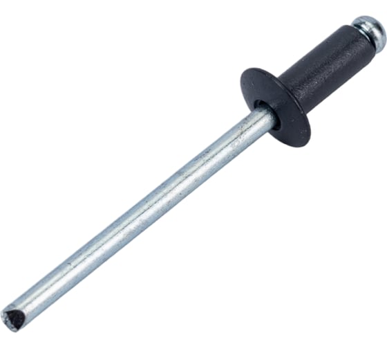 Изображение товара Вытяжная заклёпка крепежная техника 4х10 серый графит RAL 7024 50 шт. 59432