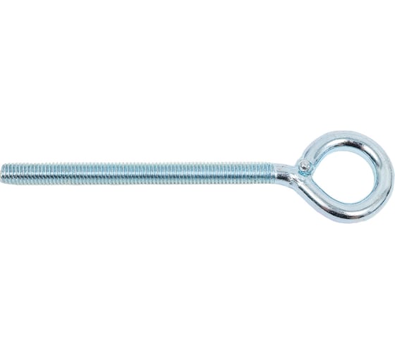 Изображение товара Винт-кольцо с метрической резьбой крепежная техника 8x100 мм, цинк, пакет, 25 шт. 70020мм